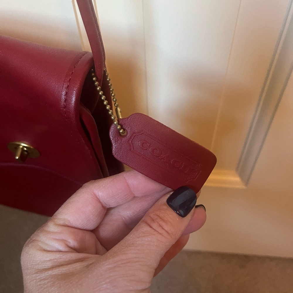 Red Coach purse